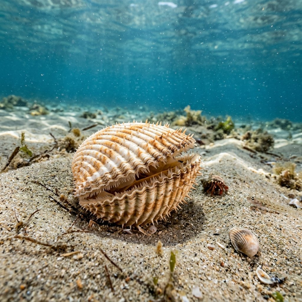 cardium-echinatum-acanthocardia-echinata Sualtı Fotoğrafı