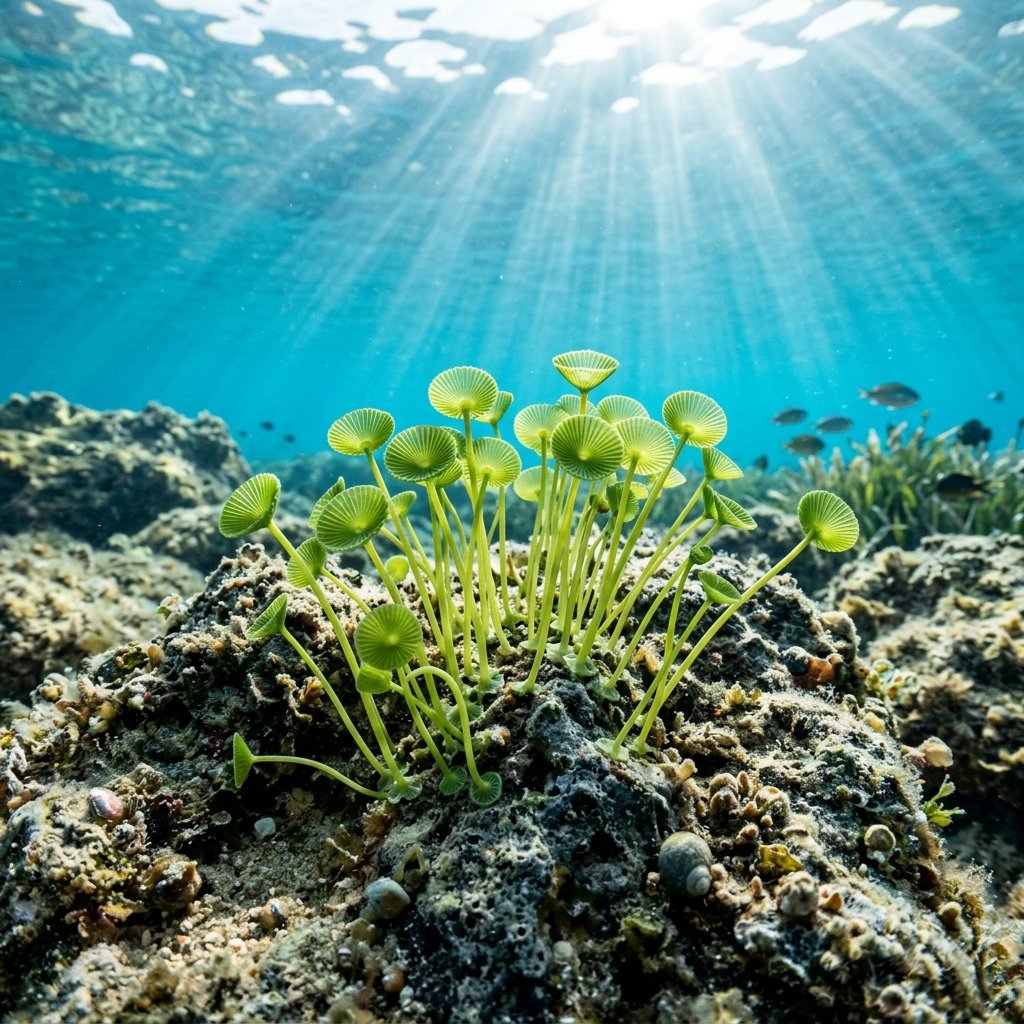acetabularia-acetabularia-mediterranea Sualtı Fotoğrafı