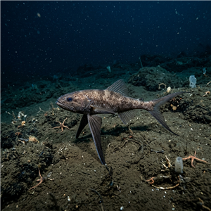akdeniz-orumcek-baligi-bathypterois-mediterraneus Sualtı Fotoğrafı