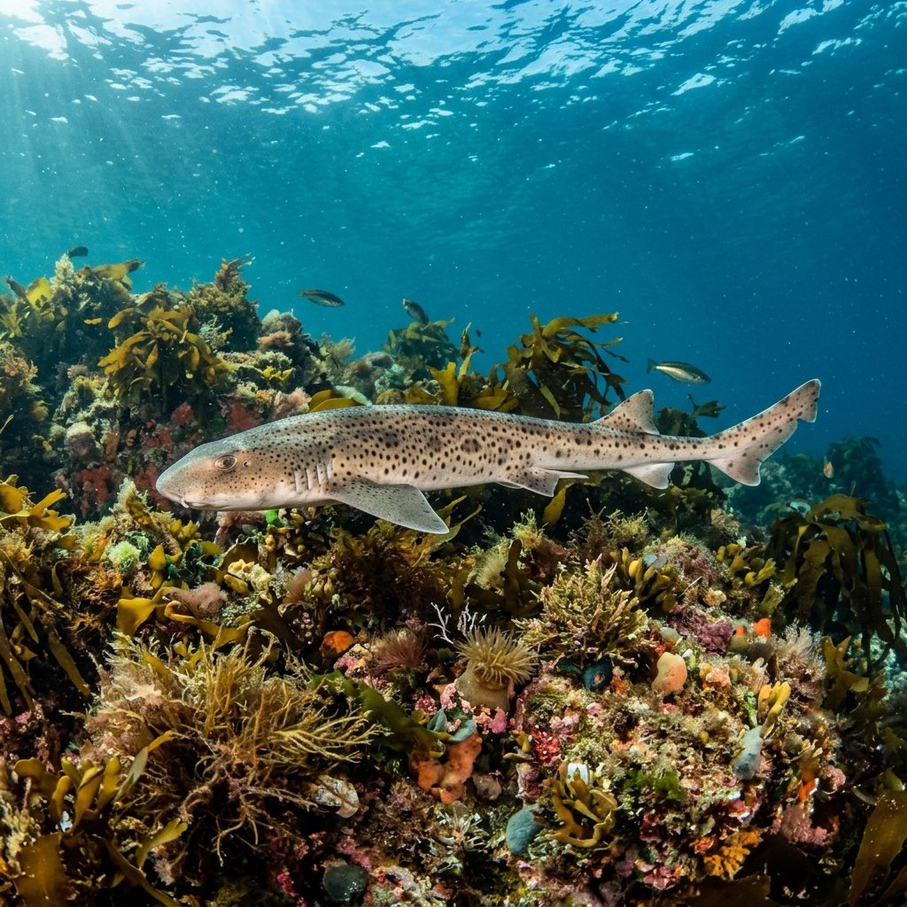 bozlekelikedi-baligi-scyliorhinus-stellaris Sualtı Fotoğrafı