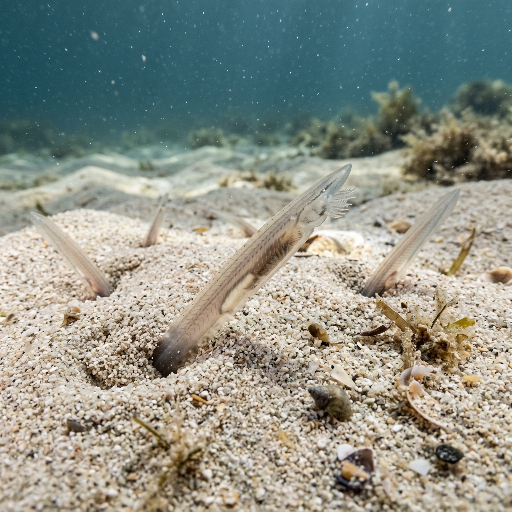 batrak-branchiostoma-lanceolatum Sualtı Fotoğrafı