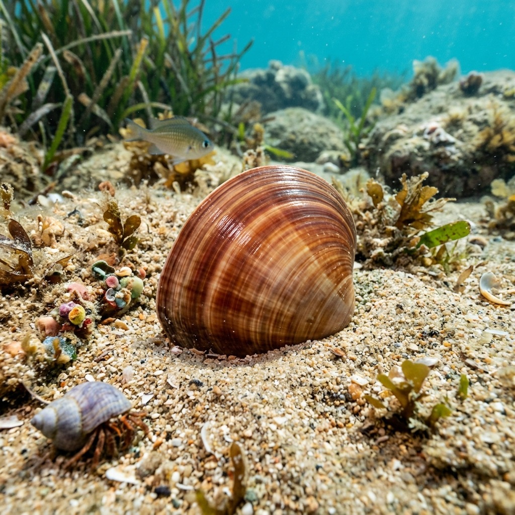 callista-chione-callista-chione Sualtı Fotoğrafı
