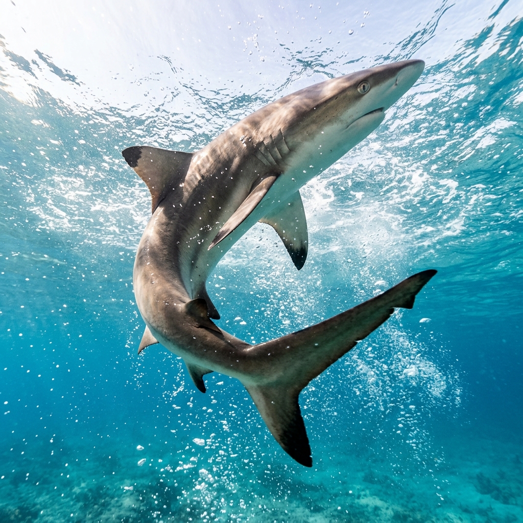carcharhinus-brevipinna-carcharhinus-brevipinna Sualtı Fotoğrafı