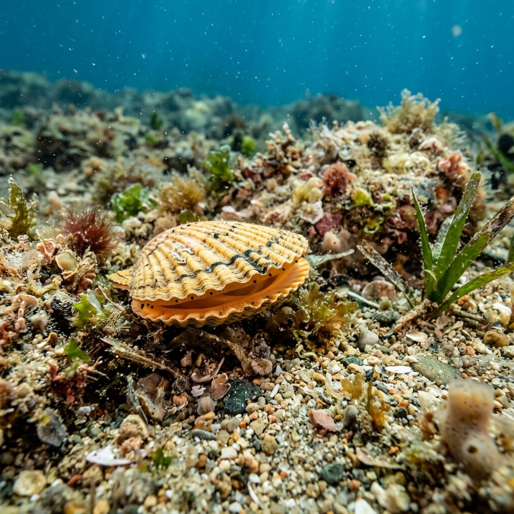 chlamys-multistriata-chlamys-multistriata Sualtı Fotoğrafı
