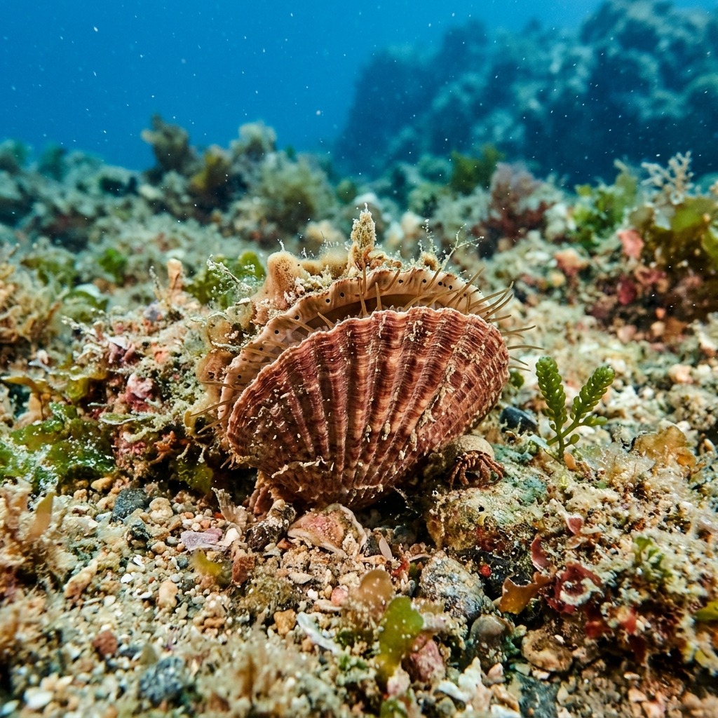 chlamys-pesfelis-chlamys-pesfelis Sualtı Fotoğrafı