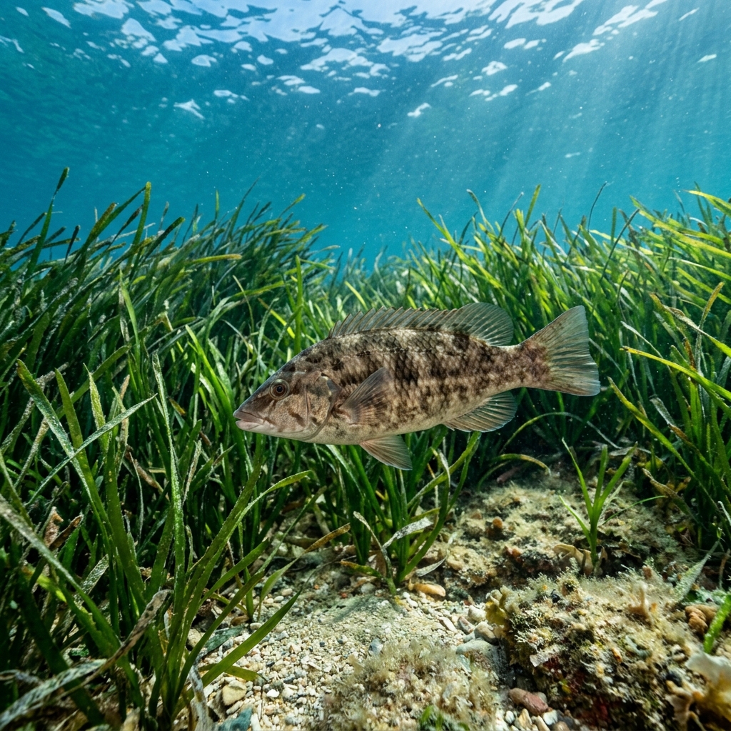 cilcircir-baligi-symphodus-cinereus Sualtı Fotoğrafı