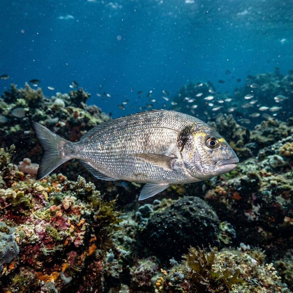 tezerlik-sparus-aurata Sualtı Fotoğrafı