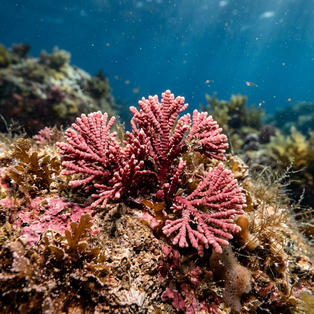 corallina-corallina-mediterranea Sualtı Fotoğrafı