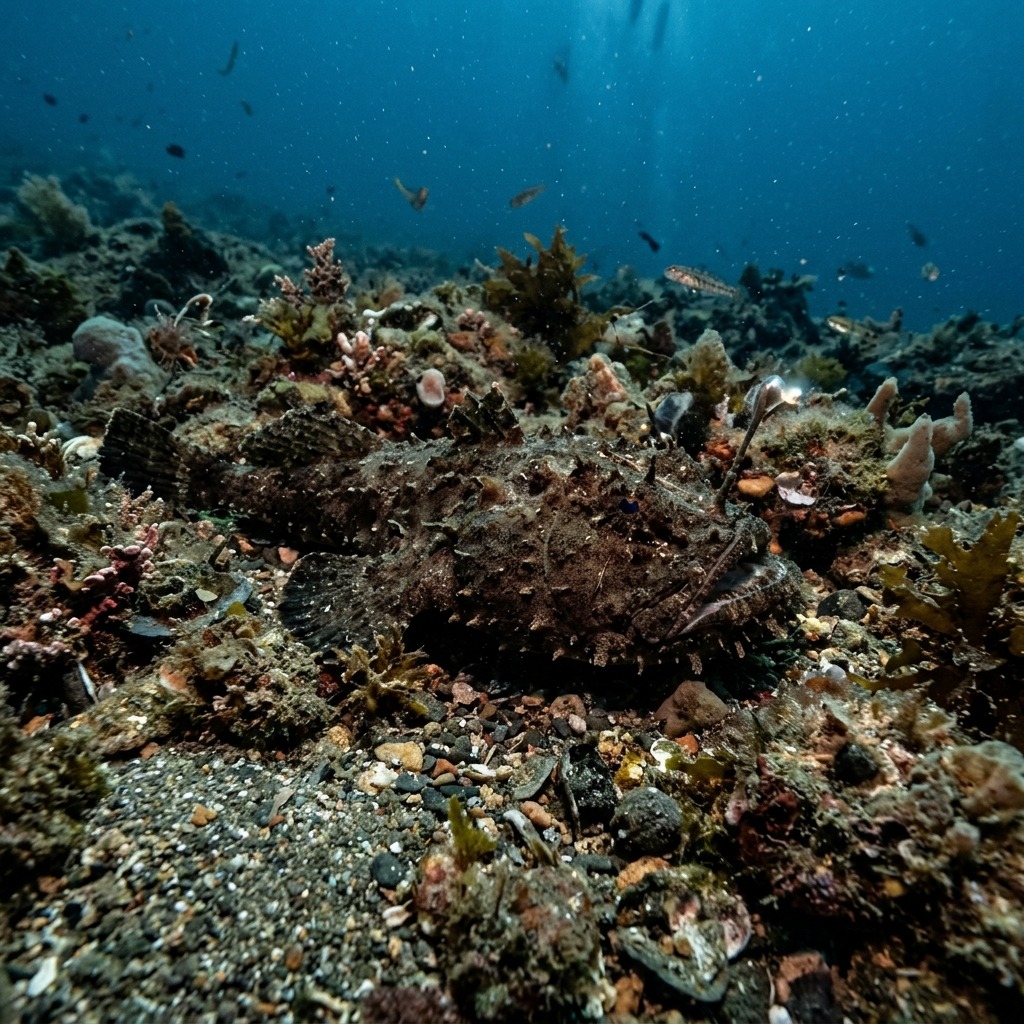 deniz-seytan-baligi-lophius-piscatorius Sualtı Fotoğrafı