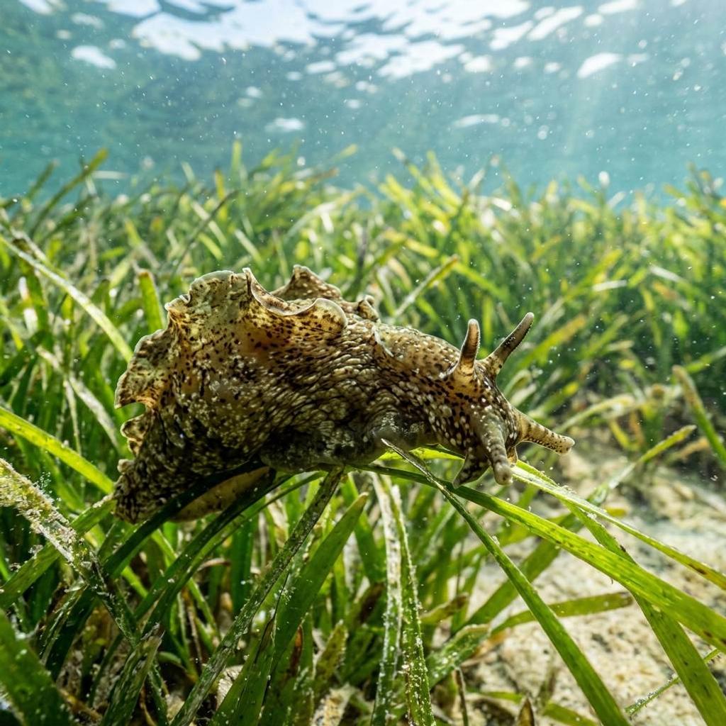 deniz-tavsani-aplysia-depilans Sualtı Fotoğrafı
