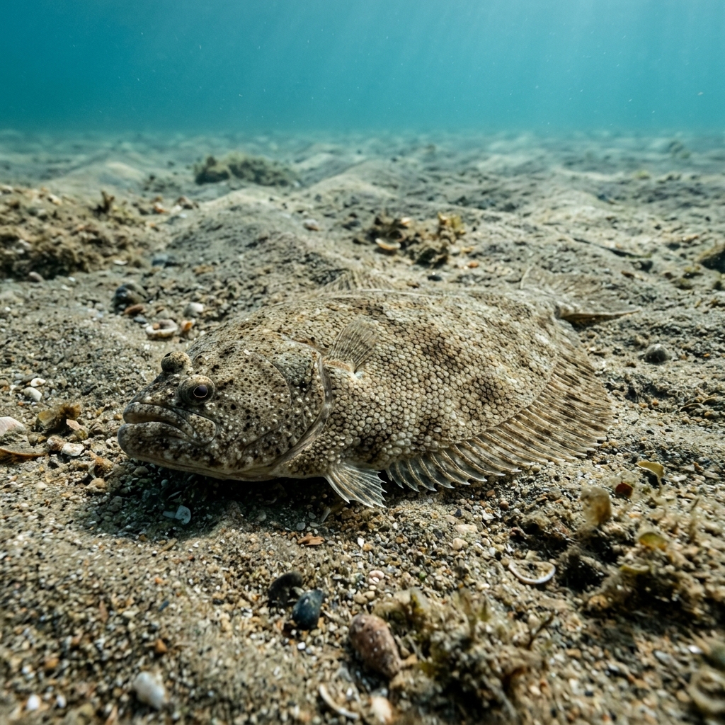 derepisisi-platichthys-flesus Sualtı Fotoğrafı