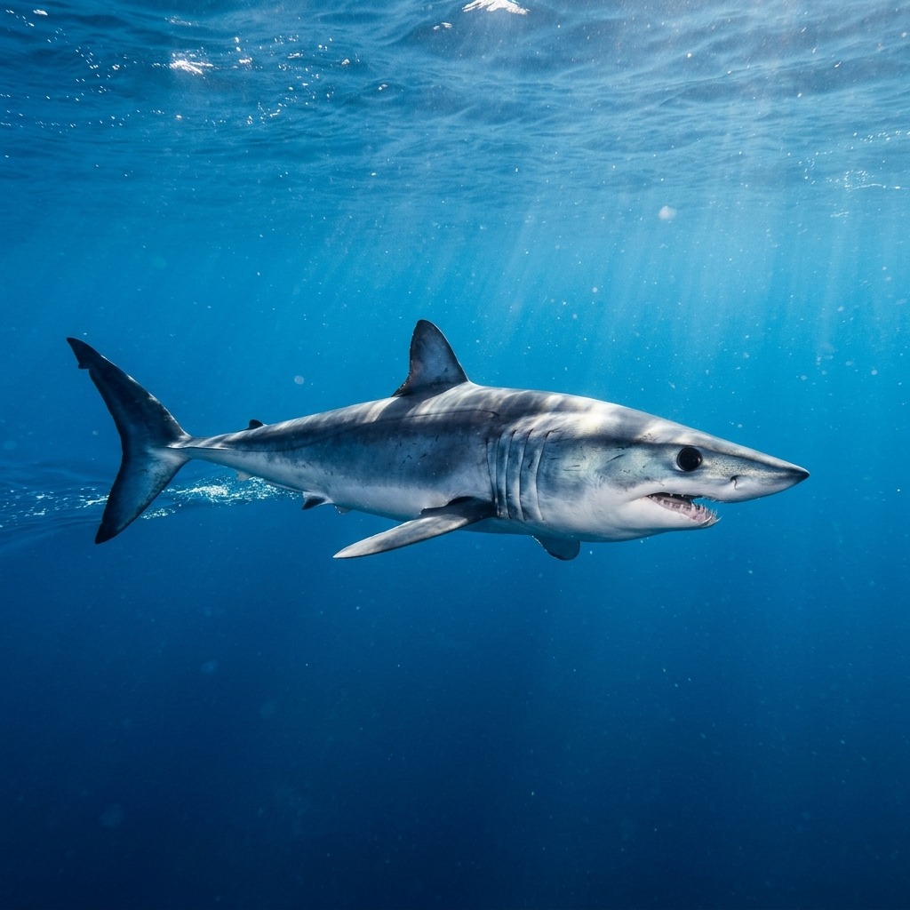 isurus-oxyrinchus-isurus-oxyrinchus Sualtı Fotoğrafı