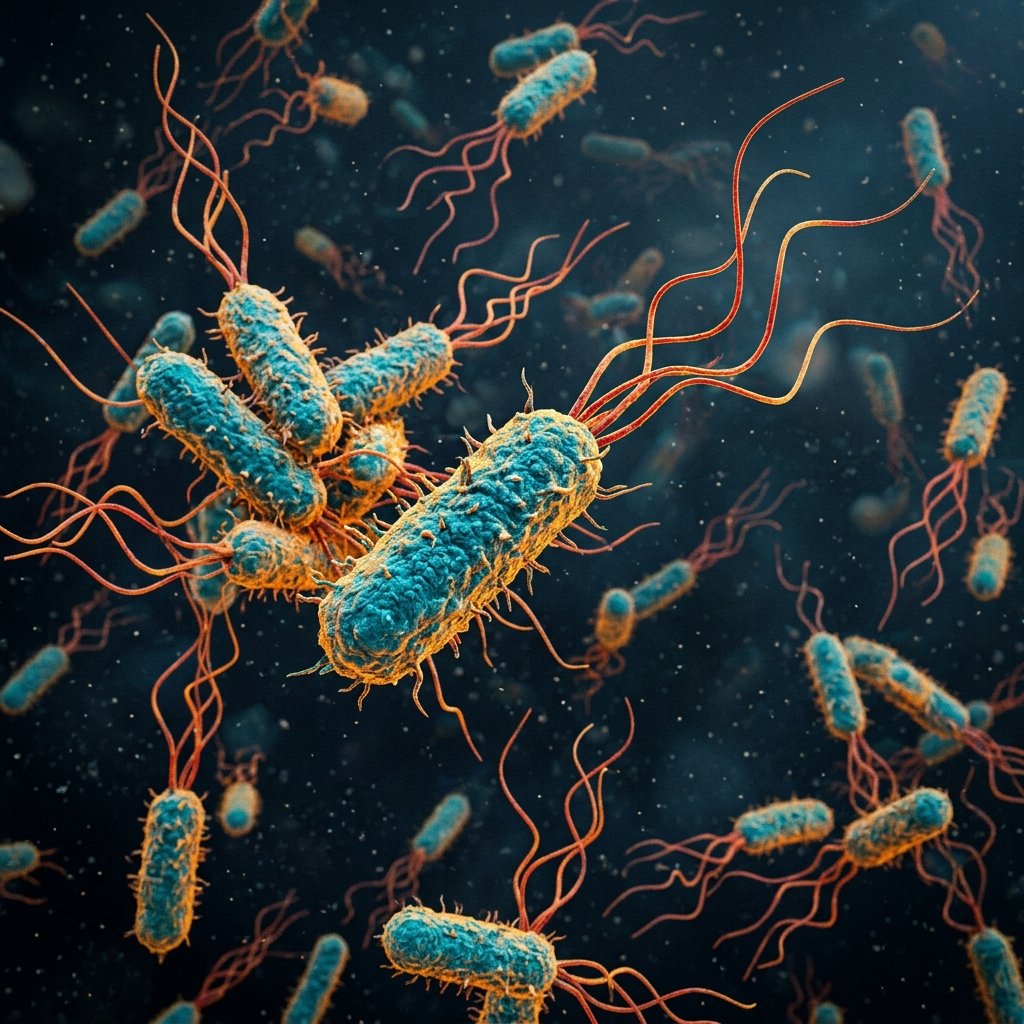 diski-organizmalari-escherichia-coli Sualtı Fotoğrafı