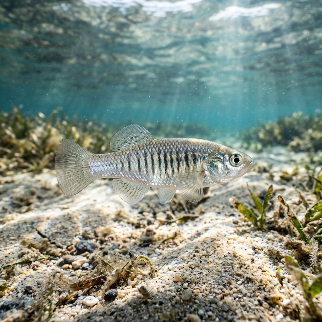 disli-sazancik-aphanius-dispar Sualtı Fotoğrafı