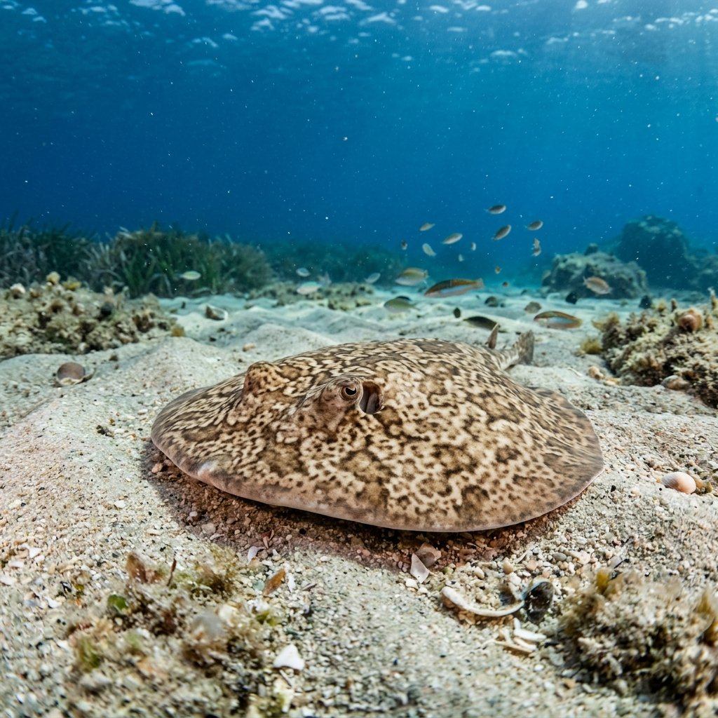 elektrik-baligi-torpedo-marmorata Sualtı Fotoğrafı
