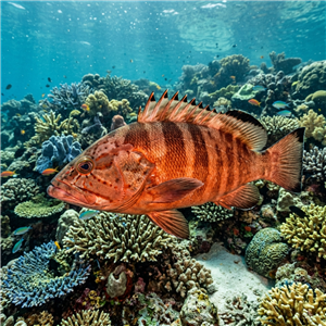 Orfoz Balığı (Epinephelus fasciatus)