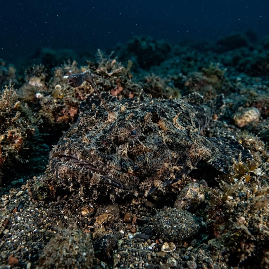 fener-baligi-lophius-budegassa Sualtı Fotoğrafı