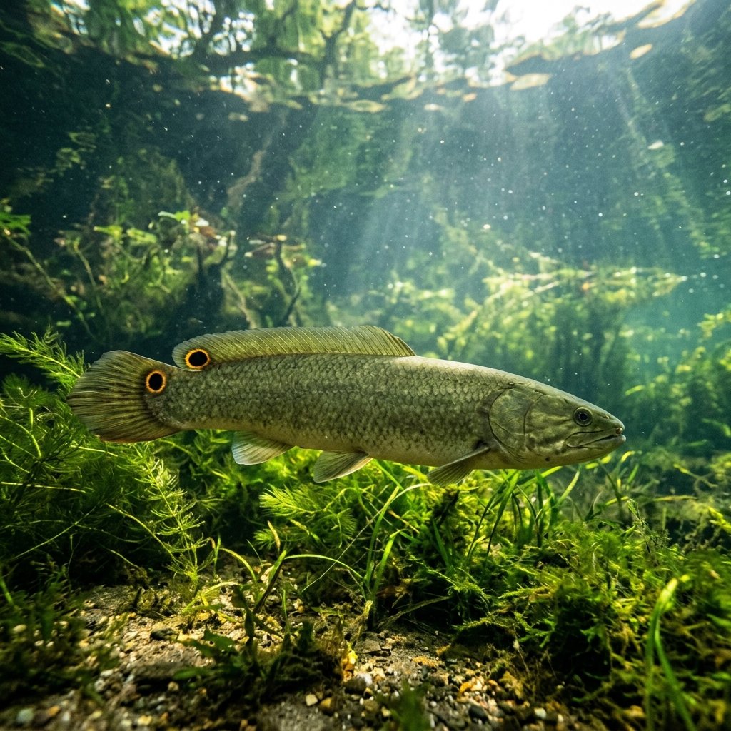 fitofil-amia-calva Sualtı Fotoğrafı
