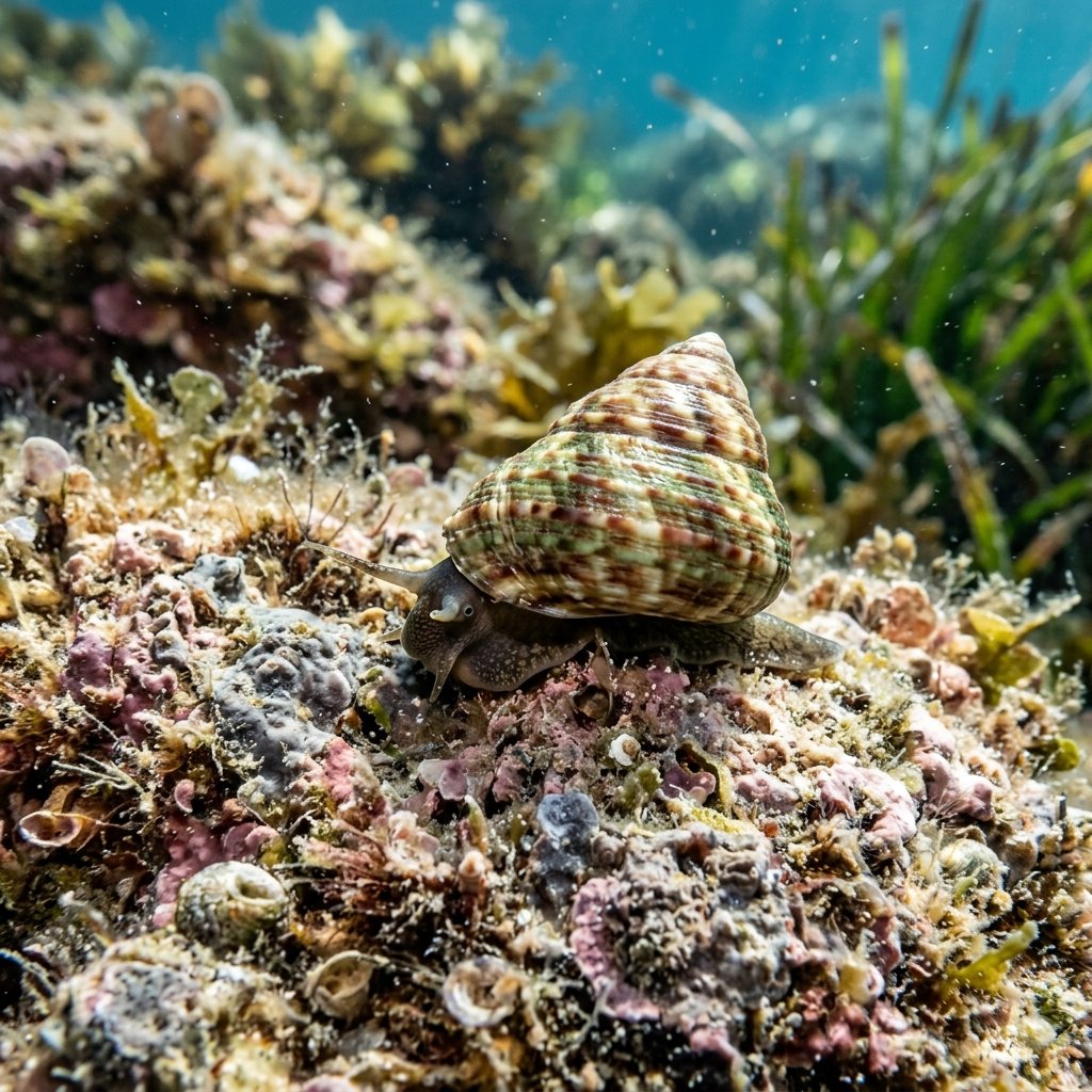gibbula-divaricata-gibbula-divaricata Sualtı Fotoğrafı