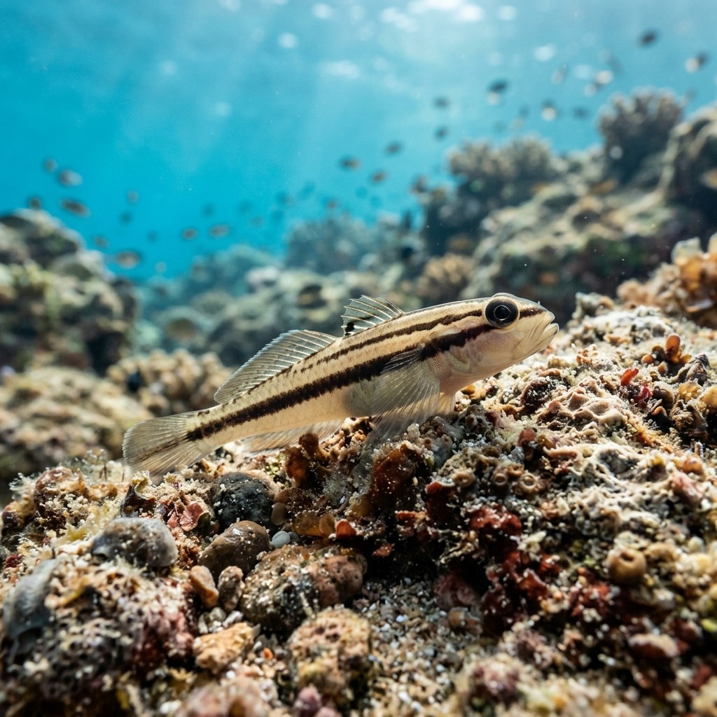 cizgili-kayabaligi-gobius-vittatus Sualtı Fotoğrafı