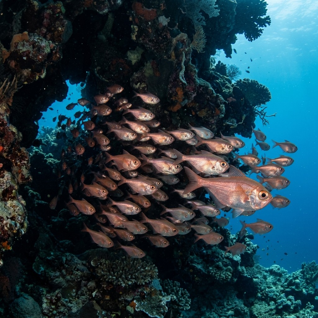 golge-baligi-pempheris-vanicolensis Sualtı Fotoğrafı
