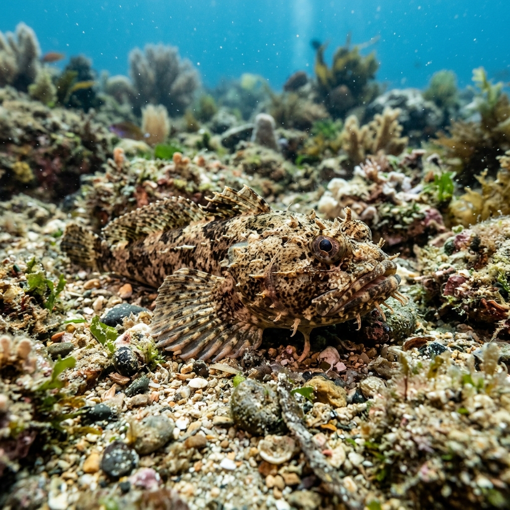 batrachoididae-halobatrachus-didactylus Sualtı Fotoğrafı