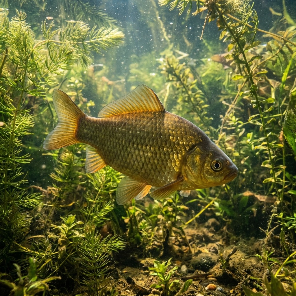 havuz-baligi-carassius-auratus Sualtı Fotoğrafı