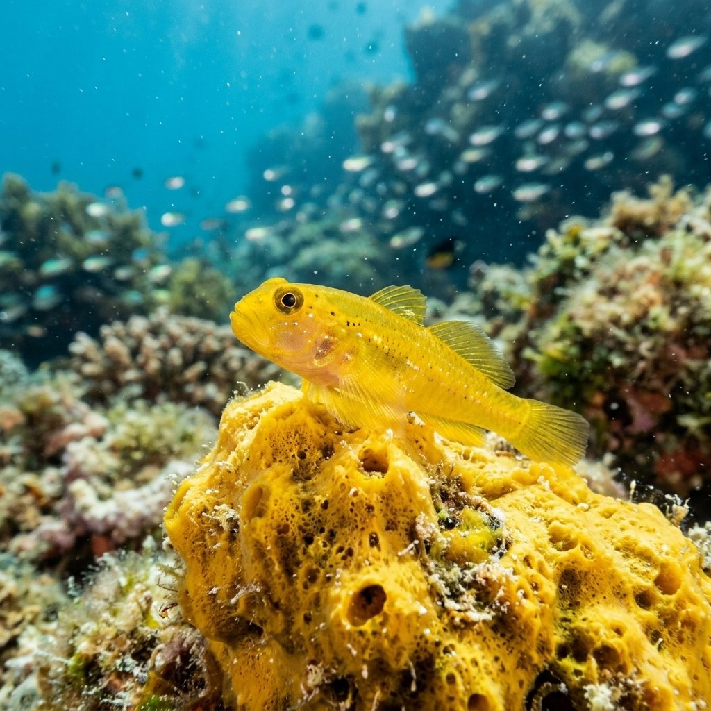 hurma-kayasi-gobius-minutus Sualtı Fotoğrafı