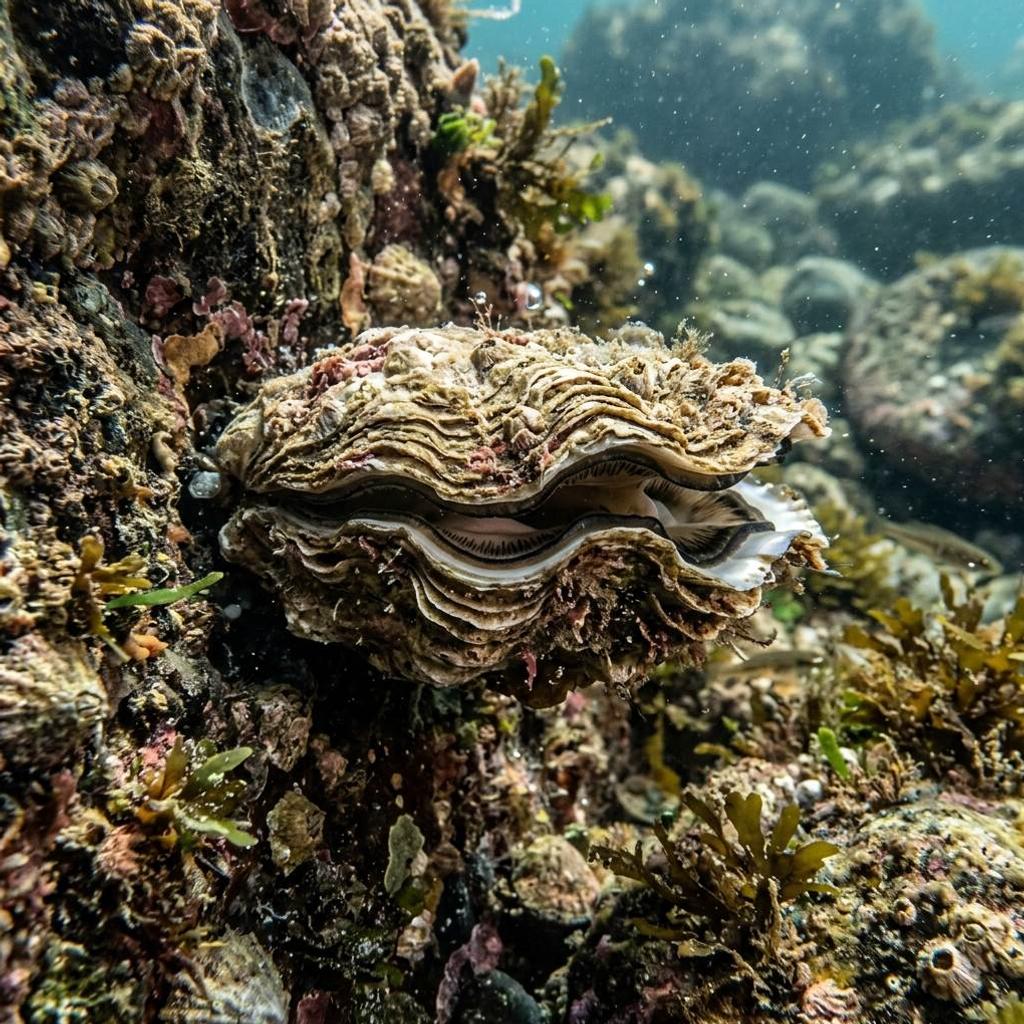 istiridye-ostrea-edulis Sualtı Fotoğrafı