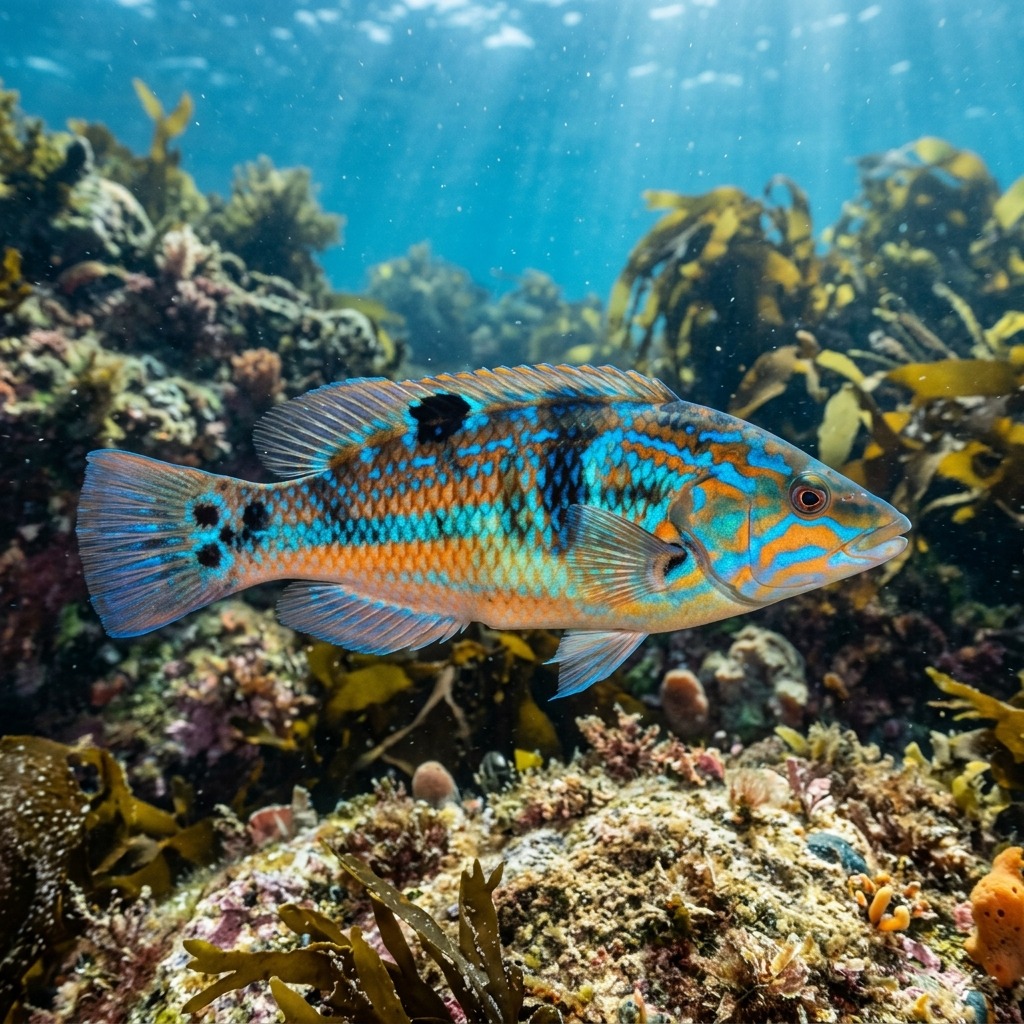 labrus-mixtus-labrus-bimaculatus Sualtı Fotoğrafı