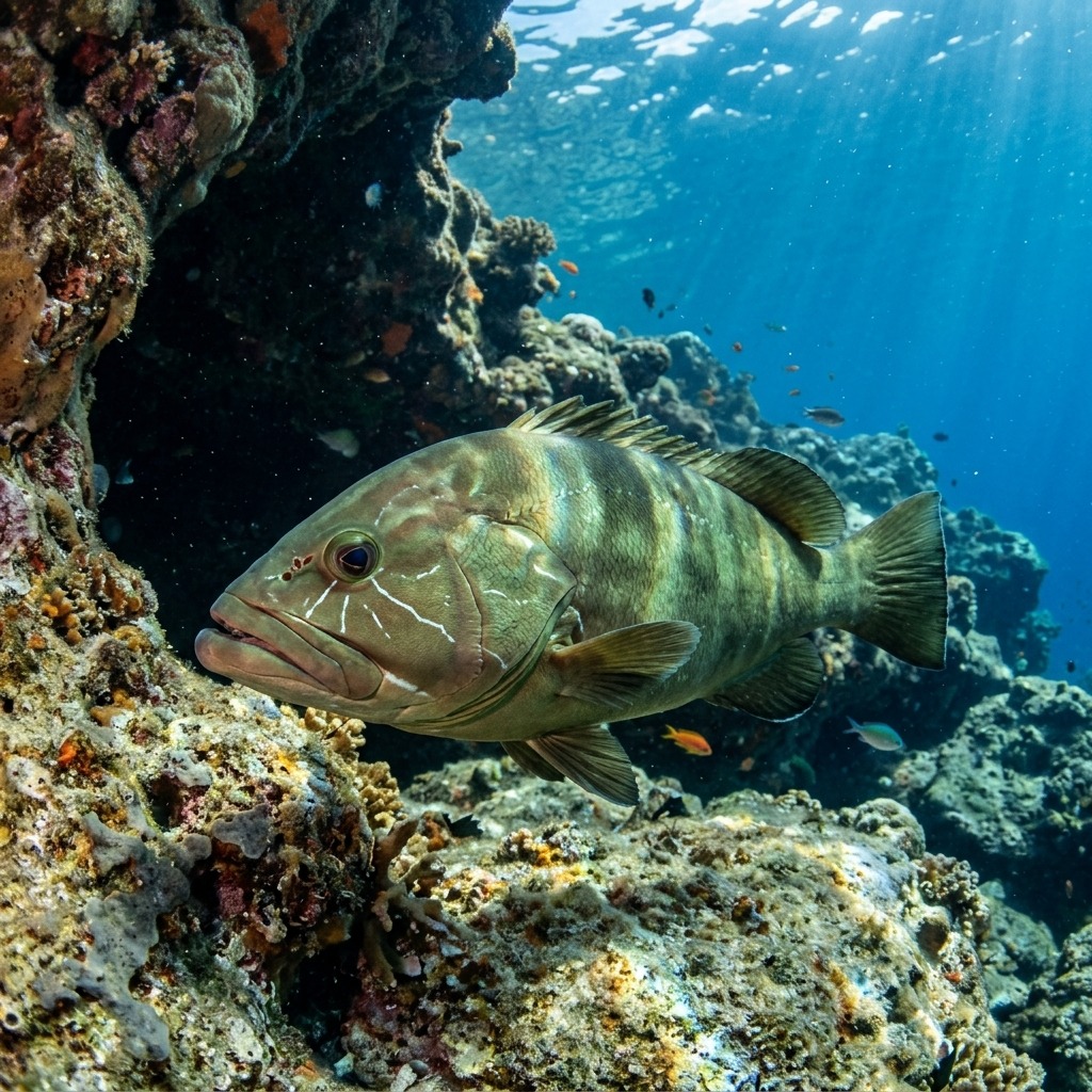 lahoz-epinephelus-aeneus Sualtı Fotoğrafı