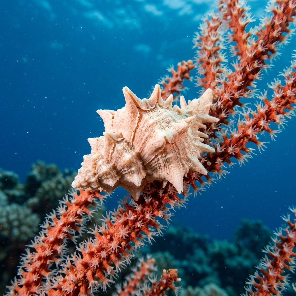 latiaxis-babelis-coralliophila-babelis Sualtı Fotoğrafı