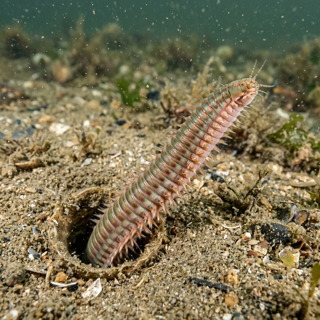 nereis-nereis-diversicolor Sualtı Fotoğrafı