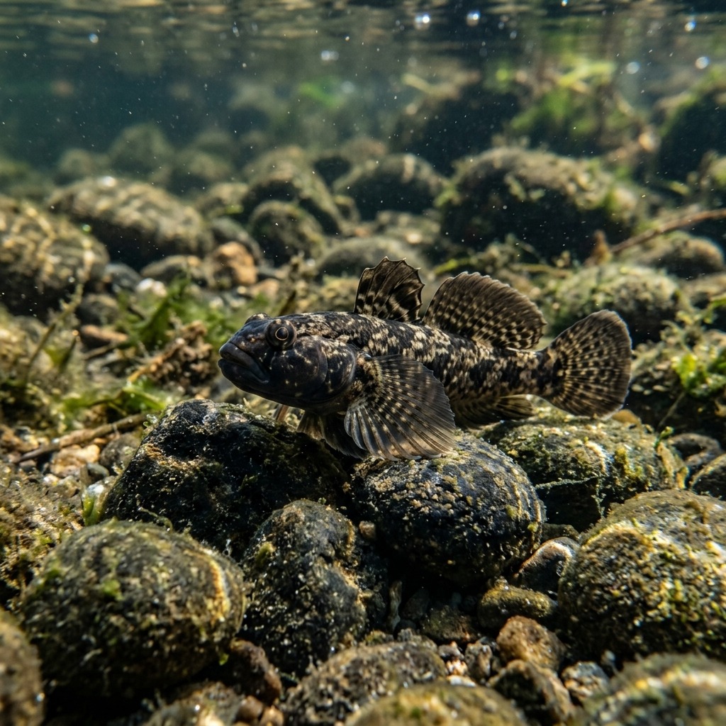 sari-kayabaligi-neogobius-eurycephalus Sualtı Fotoğrafı