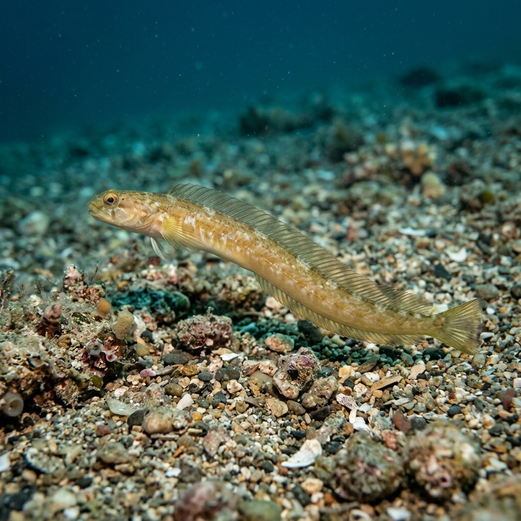 sarikayis-baligi-parophidion-vassali Sualtı Fotoğrafı