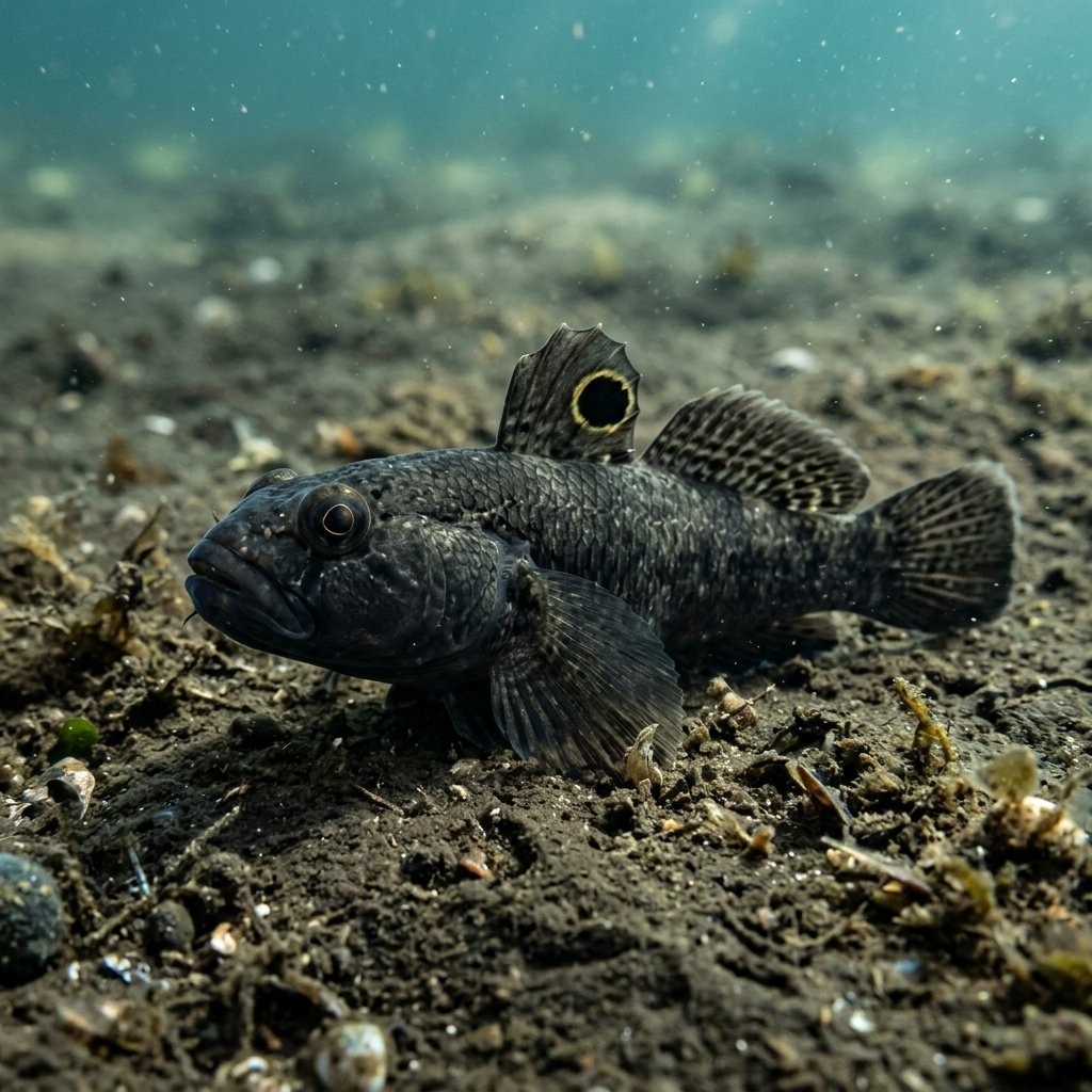 siyah-kayabaligi-neogobius-fluviatilis-fluviatilis Sualtı Fotoğrafı
