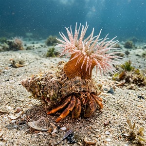 Calliactis Parasitica - Hermit Anemone (Calliactis parasitica) Thumbnail