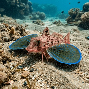 Mazak - Streaked Gurnard (Chelidonichthys lastoviza) Thumbnail