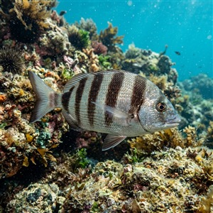 Çizgili Isparoz (Diplodus cervinus cervinus) Thumbnail