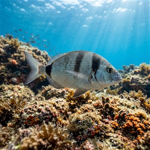 Baltabaşkaragöz Balığı (Diplodus vulgaris) Thumbnail