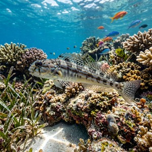Horozbina - Arabian Fangblenny (Petroscirtes ancylodon) Thumbnail