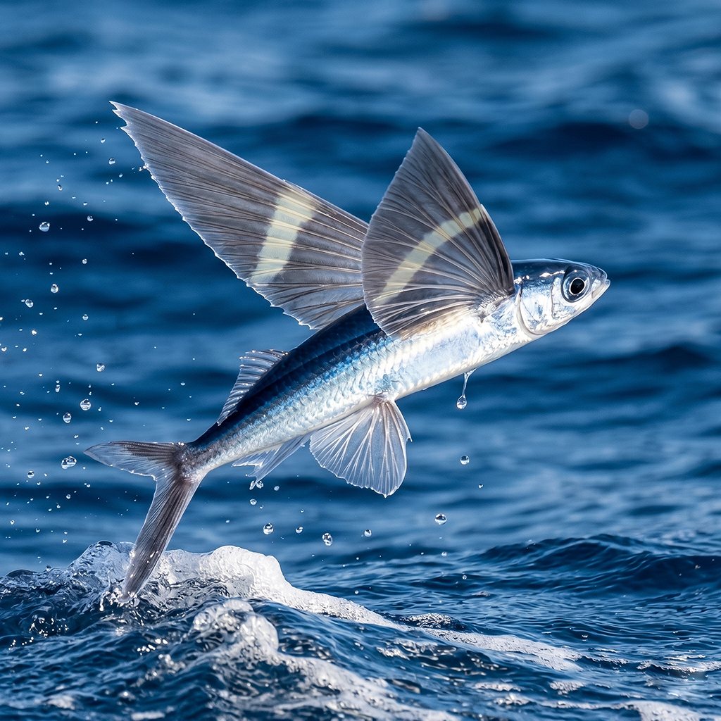 ucan-balik-cheilopogon-heterurus Sualtı Fotoğrafı